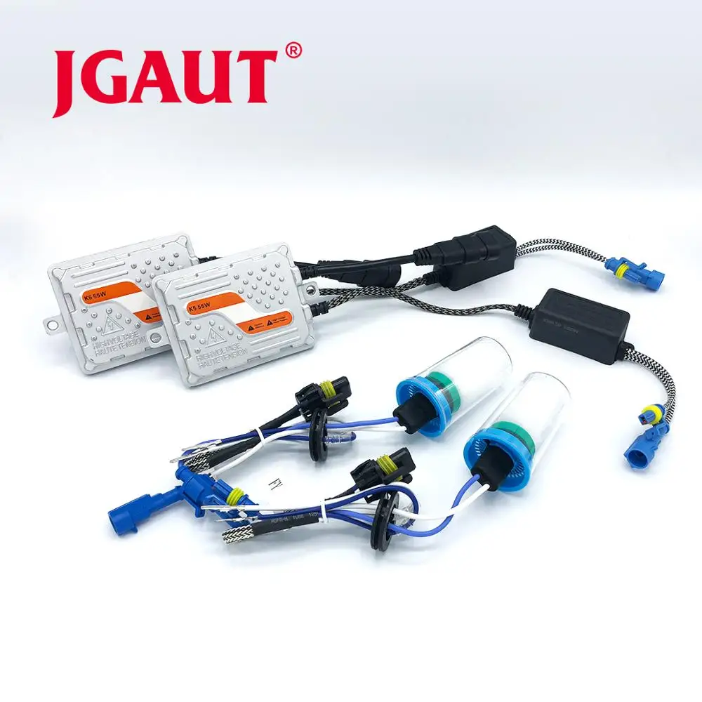 JGAUT Xenon HID комплект AC Автомобильный свет фары быстрый старт 9005 HB3 9006 HB4 55 Вт 3000K 4300K