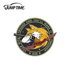 JumpTime 13x13 см Для Ace Combat Trigger наклейки для автомобиля Мода игры Виниловая наклейка для автомобиля с запахом Водонепроницаемый украшение от солнца