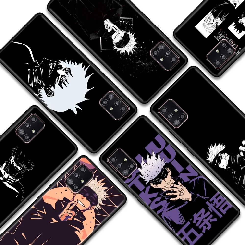 

Phone Case For Samsung Galaxy A51 A12 A52 A21s A71 A31 A02s A72 A11 A41 A22 A42 A02 F42 Fundas Dark Jujutsu Kaisen JJK