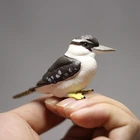 Имитация модели животных, птица Фишера, украшения для дома, поделки