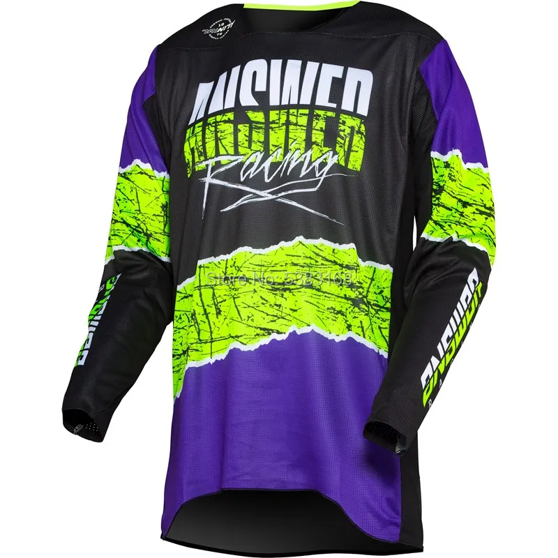 

2022 moto Motocross Cycling Jersey MX Off Road Mountain Bike t-shirt BMX DH Downhill Breathable mtb Jersey