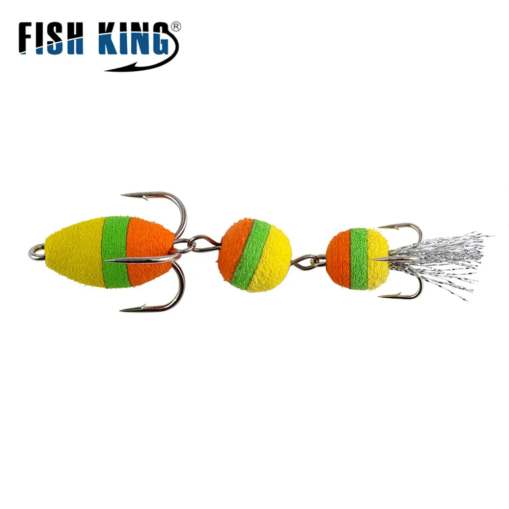 Рыболовная приманка FISH KING Mandula мягкие приманки наживка из пены свимбейт воблер