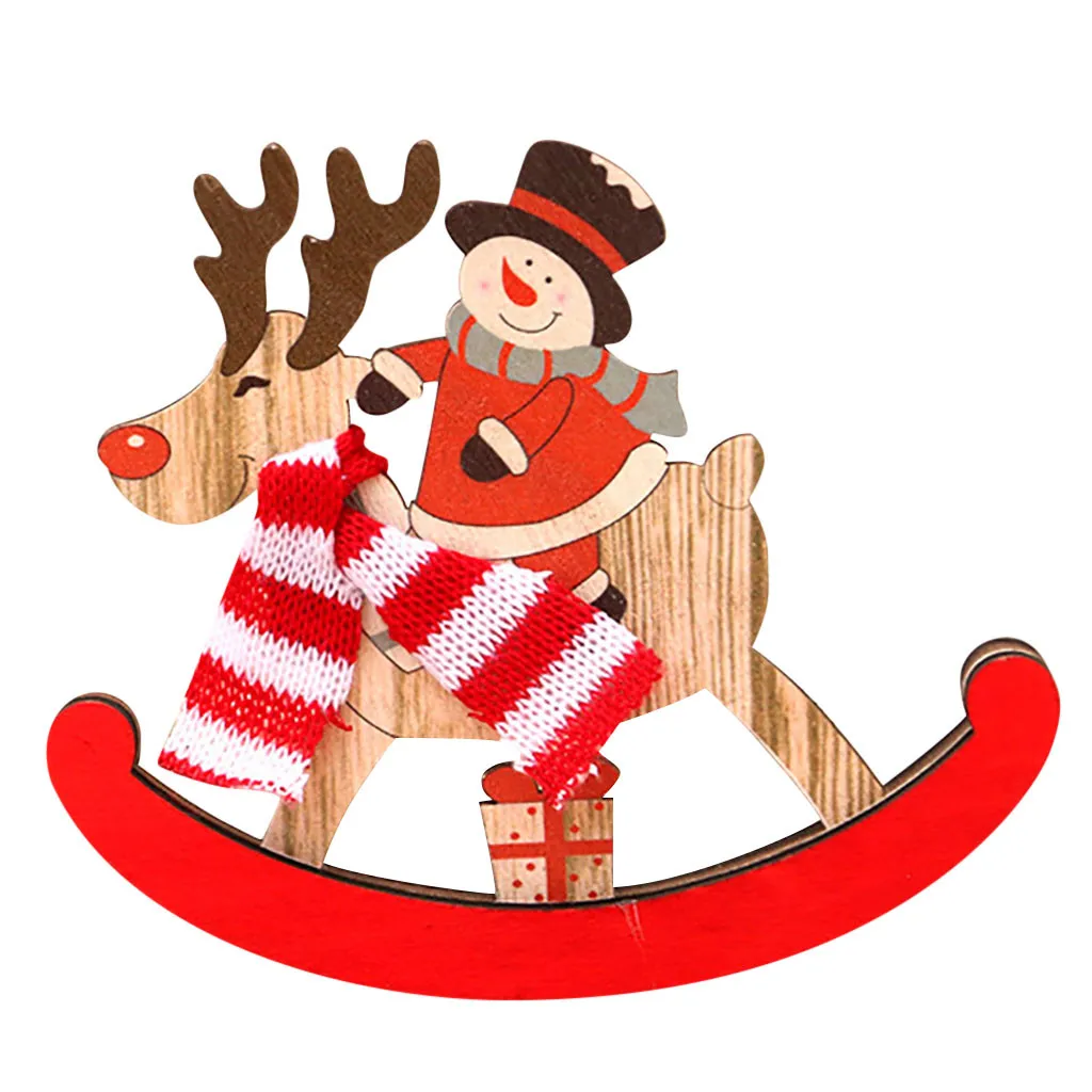 2019 декор для Хеллоуин вечеринки рождественские украшения дома деревянные