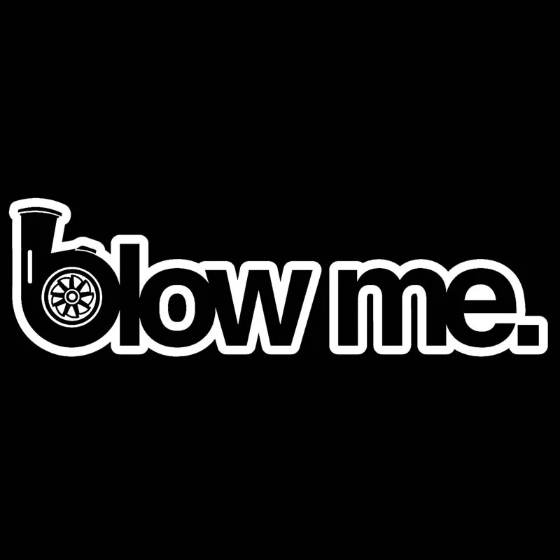 

Car Sticker Paper Blowing My Comical Stance Turbocharged Racing Motorcycle Exterior Accessories Waterproof PVC Decals 16cm*4.7cm