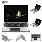 Алюминиевый Портативный чехол для клавиатуры Surface Go, Беспроводная Bluetooth клавиатура с тачпадом, чехол для microsoft Surface GO 10 дюймов