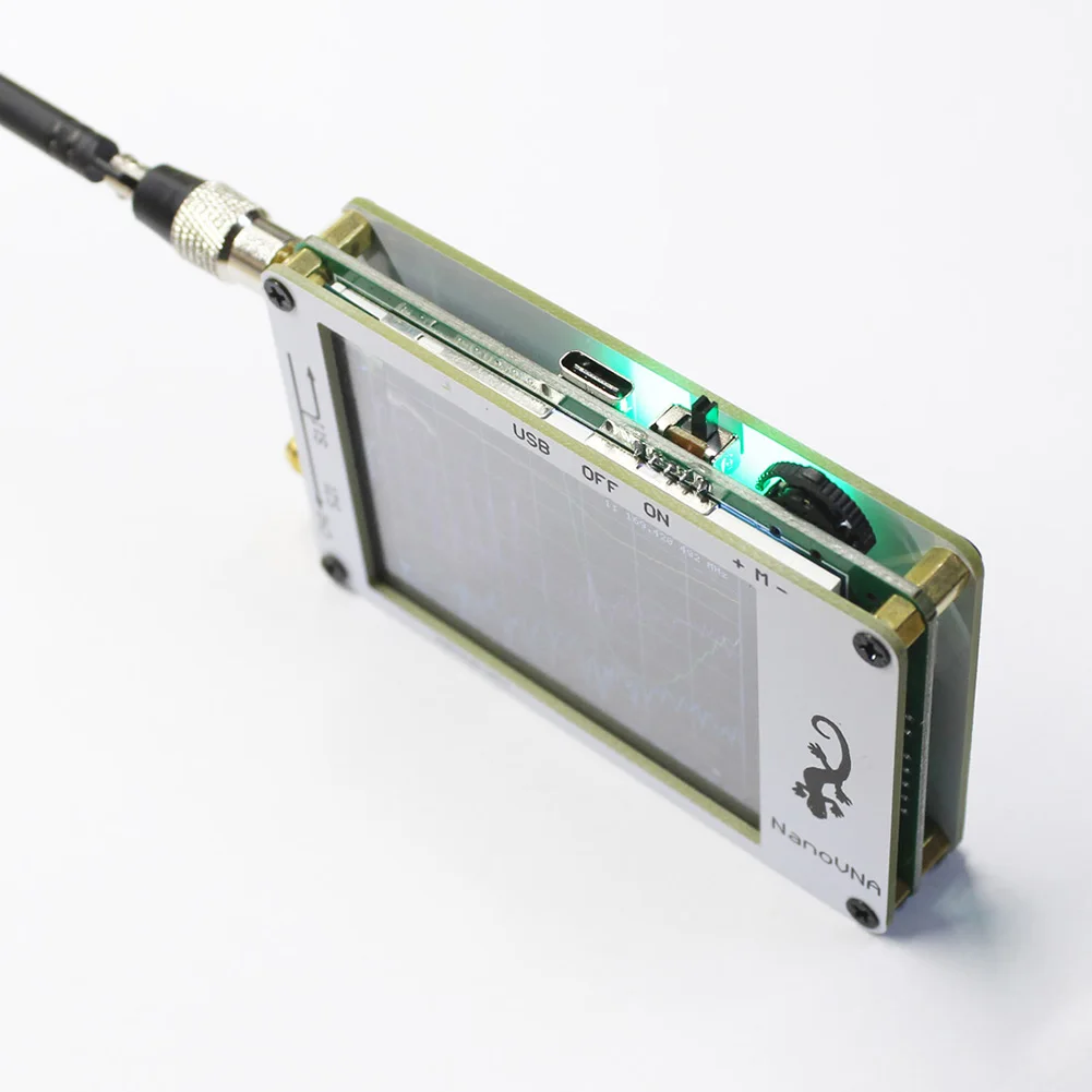 NanoVNA векторный сетевой анализатор цифровой сенсорный экран коротковолновой MF HF