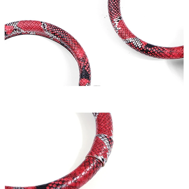 Цепочка с подвеской из искусственной кожи под змеиную кожу | Багаж и сумки