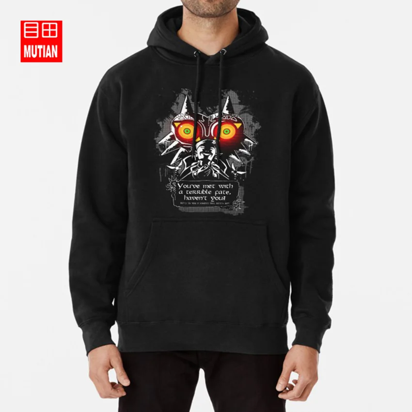 Majoras Mask-футболка со страшной фатой; толстовки с капюшоном; zelda majora mask majoras mask legend of zelda