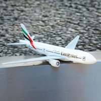 emirates airlines b777 aircraft model 15cm alloy aviation collectible diecast miniature ornament souvenir toys