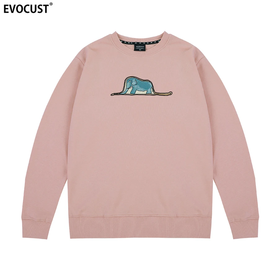 

The Little Prince Boa constrictors eating an elephant funny carton Sweatshirts Hoodies men women unisex Combed Cotton