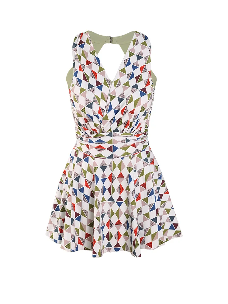 

Женский цельный купальник, закрывающий живот, модный купальный костюм для весны