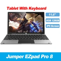 jumper ezpad pro 8 laptop 11 6 intel e3950 8gb 128gb ultra slim tablet with keyboard 19201080 ips touch screen wifi tf card