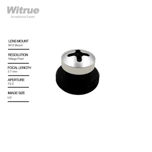 Witrue HD cctv объектив M12 Pinhole 3,7 мм M12 * 0,5 крепление 13 
