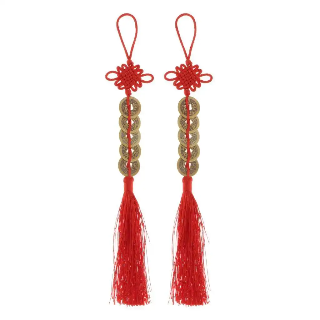 Украшение для автомобиля с изображением китайского узла удачи | Украшения и