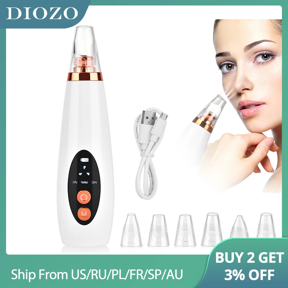 

Очиститель для лица, Глубокая очистка носа, удаление черных точек, поры Т-зоны, вакуумное Удаление прыщей, алмазный инструмент для очистки к...