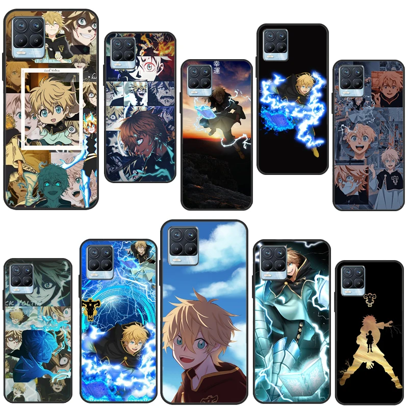 Аниме Luck Voltia с черным клевером для Realme C55 C35 C33 C31 C30 C21Y GT Neo 5 10 11 Pro Plus OnePlus 11 10T Nord 2 2T чехол