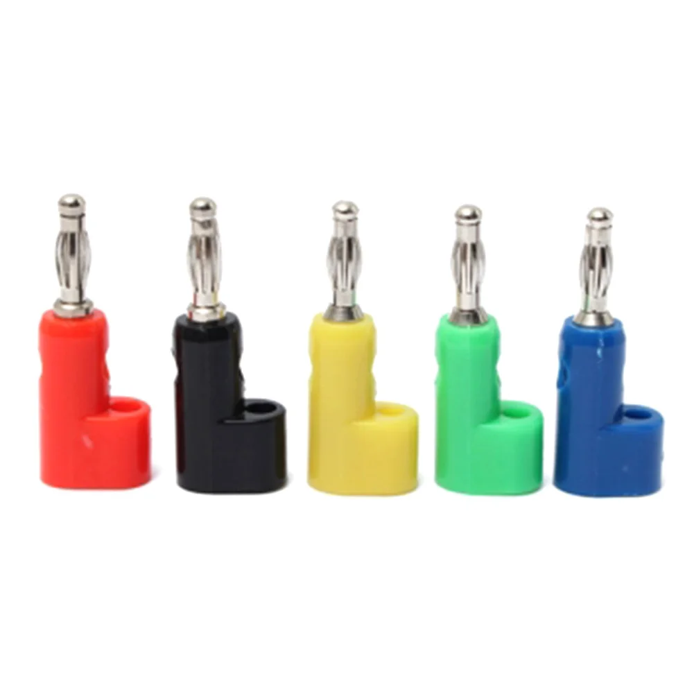 4 мм разъем типа банан коннекторы для аудио колонок связывания тестовых зондов