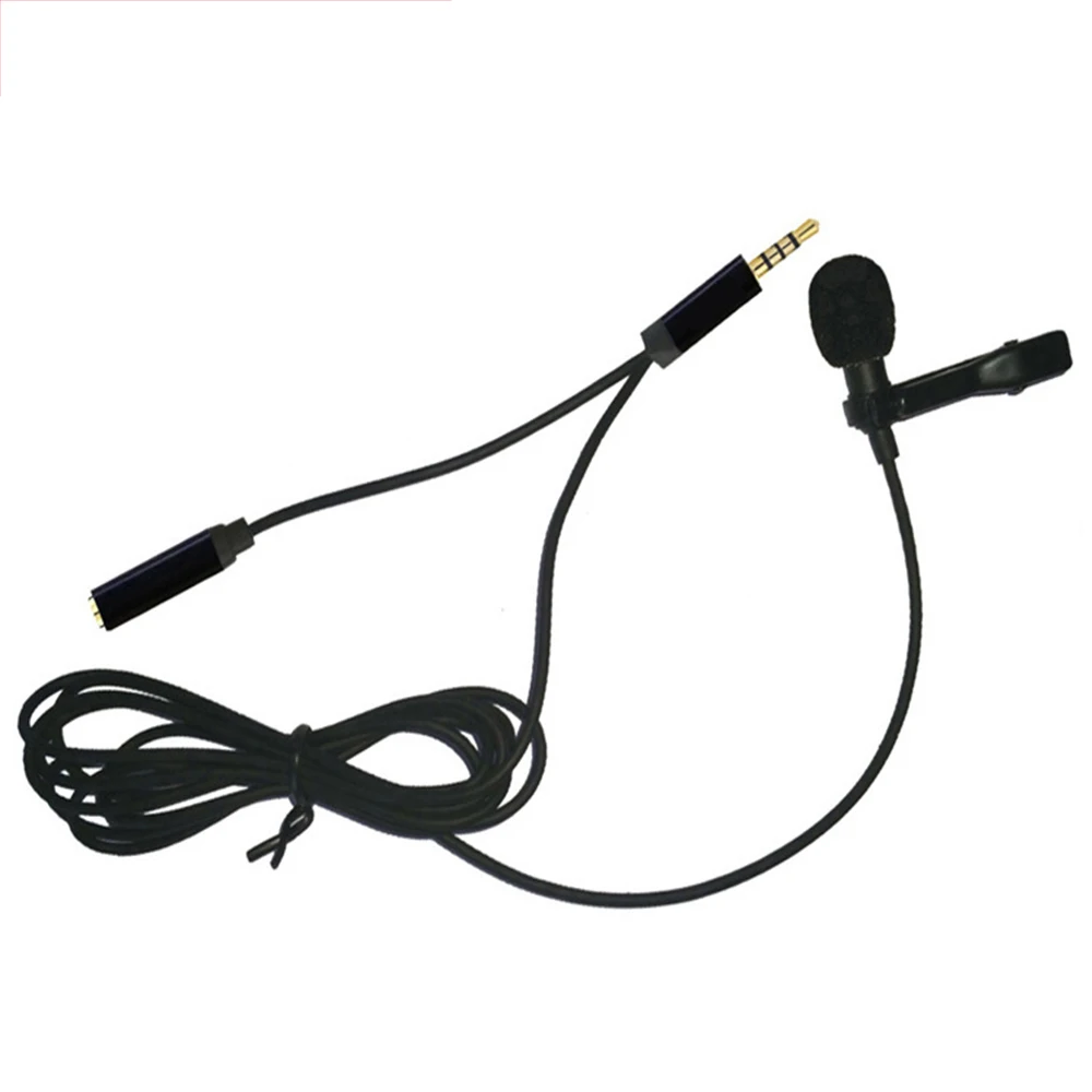 Галстук-бабочка 3 5 мм разъем мини микрофон проводной зажим нагрудные руки