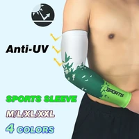 sports anti uv cycling sleeve for summer workout running bicycle cuff cover arm warmers protector l687
