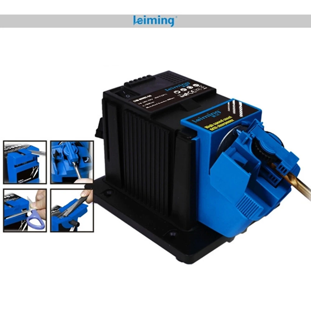 Многофункциональная Универсальная электрическая точилка leiming точильный станок
