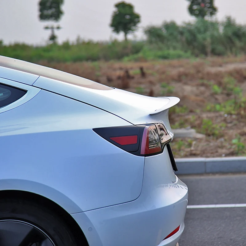 Real Carbon Fiber Trunk Car Spoiler Wing For Tesla Model 3 2020 2019 2018 2017 Style Rear Lip | Автомобили и мотоциклы