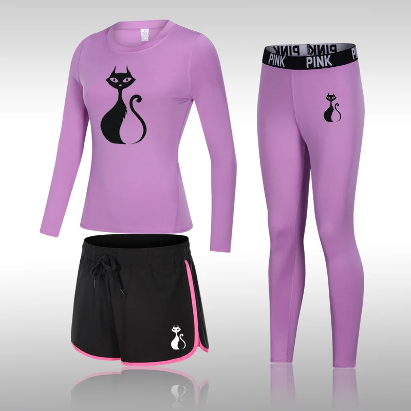 

Woman Winter Thermal Suit Fitness Sportswear Woman Lingerie Set Long Johns Female Warm Thermal Underwear 3Piece/Set Clothing