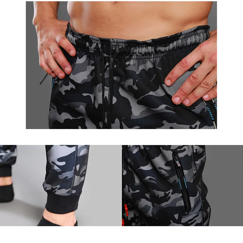 2022 Camouflage Jogging Pants Men Sports Leggings Fitness Tights Gym Jogger Bodybuilding Sweatpants Sport Running Pants Trousers
