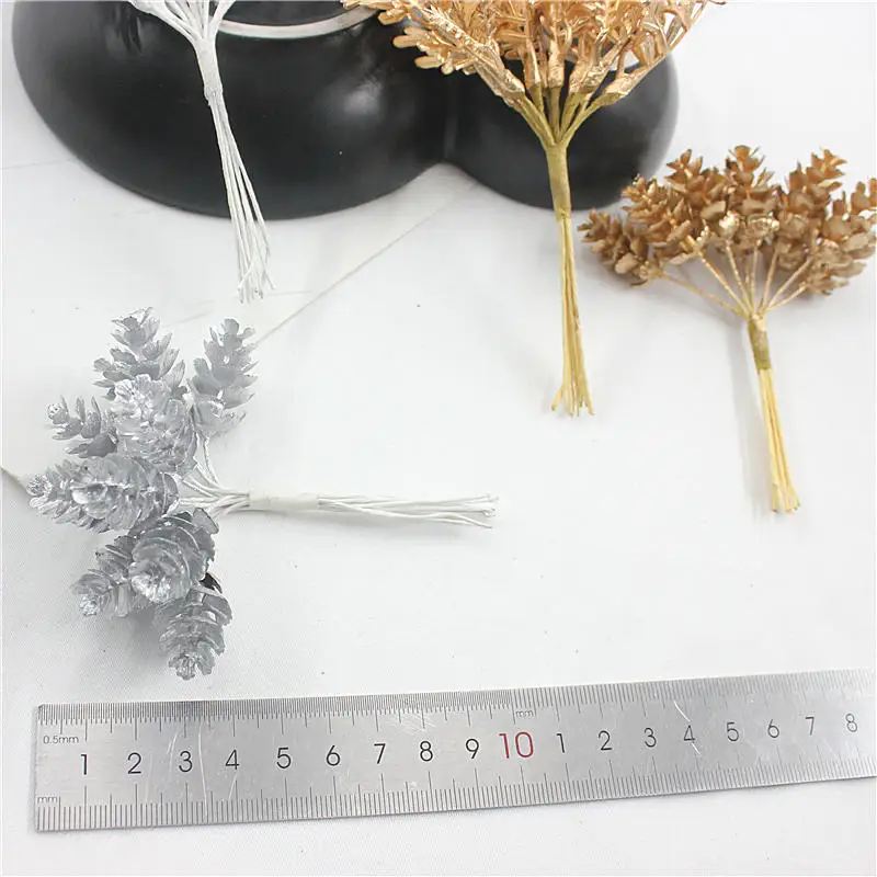 10 шт. Diy sensen-inspired искусственный букет аксессуары pinecone букет веточка ручной работы шляпа гирлянда украшения материалы