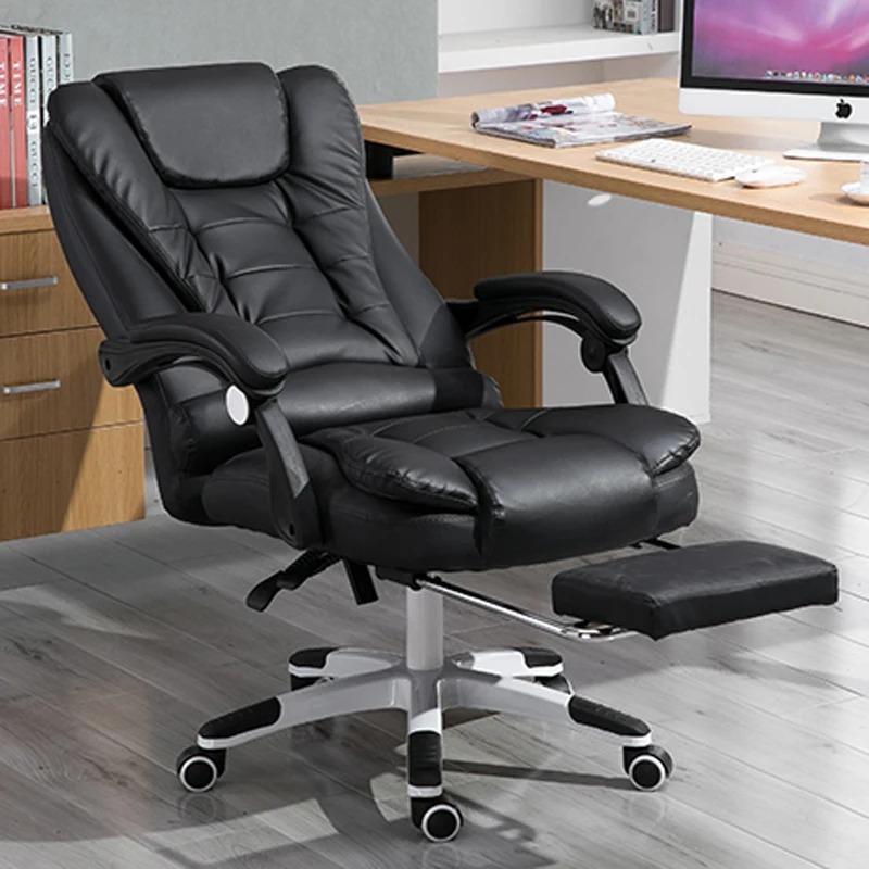 Массажное вращающееся наклонное мягкое игровое кресло диван кровать из эко кожи