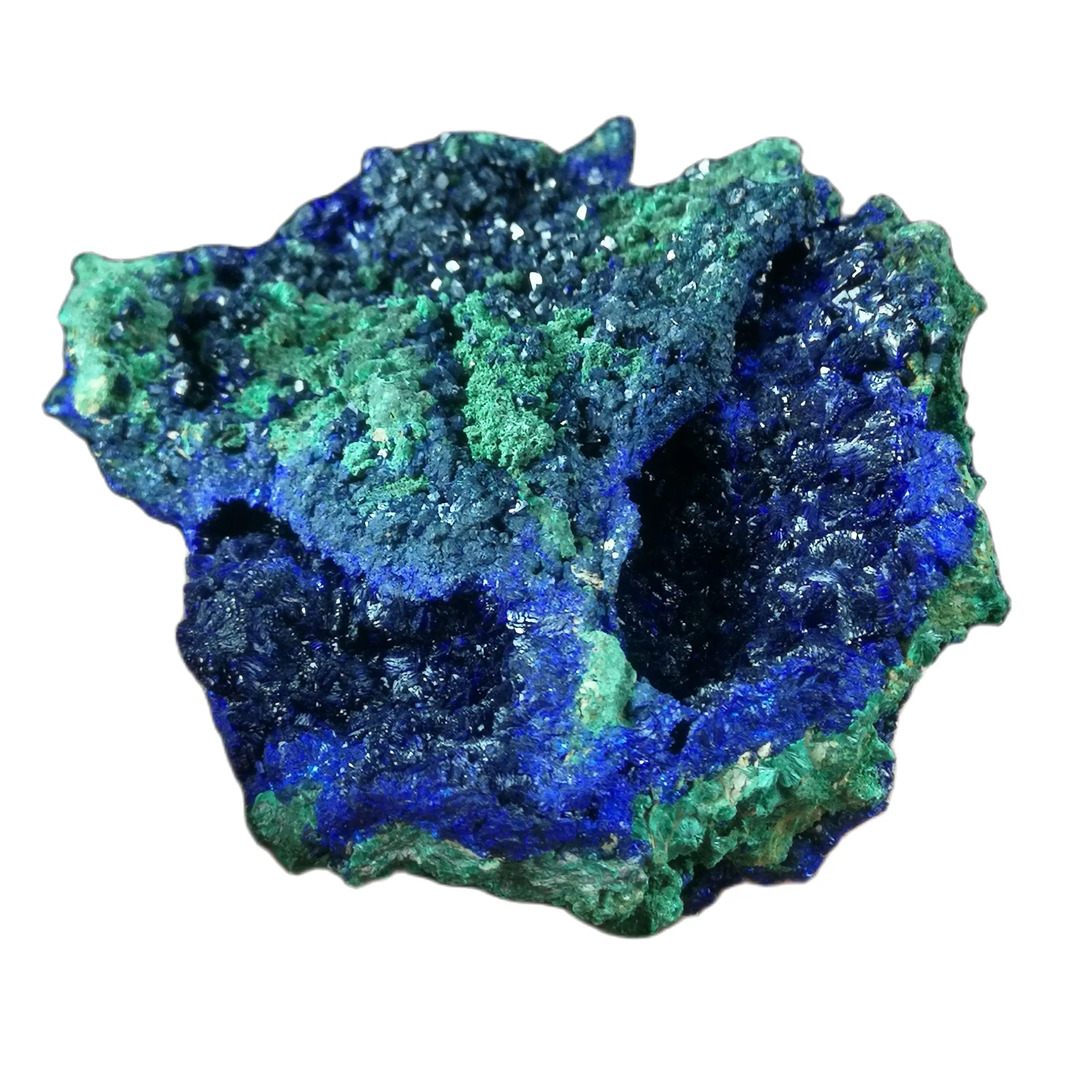 

301.4gNatural blue copper malachite is closely associated with each other