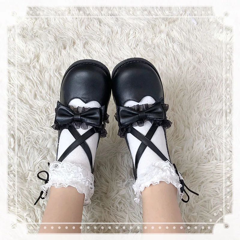 Туфли женские на низком каблуке с бантом и круглым носком|Туфли| |