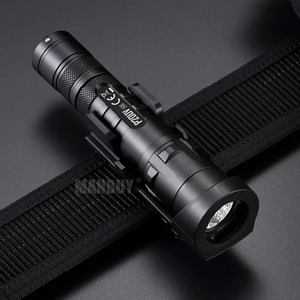Скидка Nitecore 1000 люмен тактический фонарик P20UV V2 320 мВт УФ-луч CREE XP-L2 V6 светодиодный с 18650 Перезаряжаемые Батарея Охота Отдых на природе