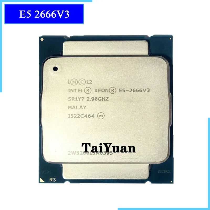 Процессор Intel Xeon E5-2666V3 E5 2666v3 2666 v3 2 9 ГГц десятиядерный двадцать потоков 25 Мб 135 Вт LGA