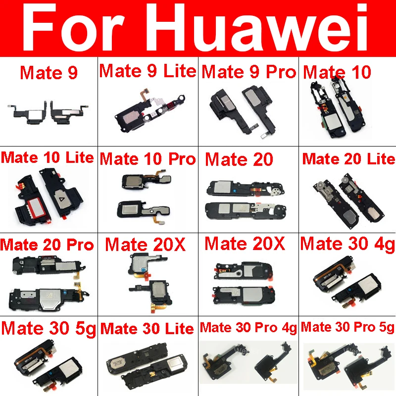 Динамик для Huawei Mate 9 10 20 30 Lite Pro 4G 5G 20X динамик звуковой гибкий ремонт | Мобильные