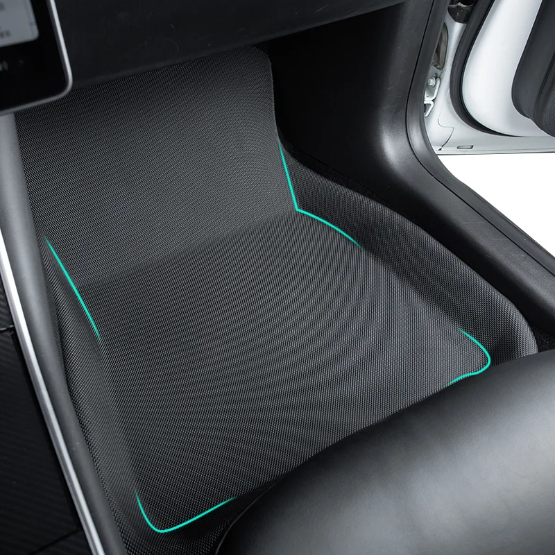 Напольный коврик для Tesla Model 3 2021 водонепроницаемый нескользящий