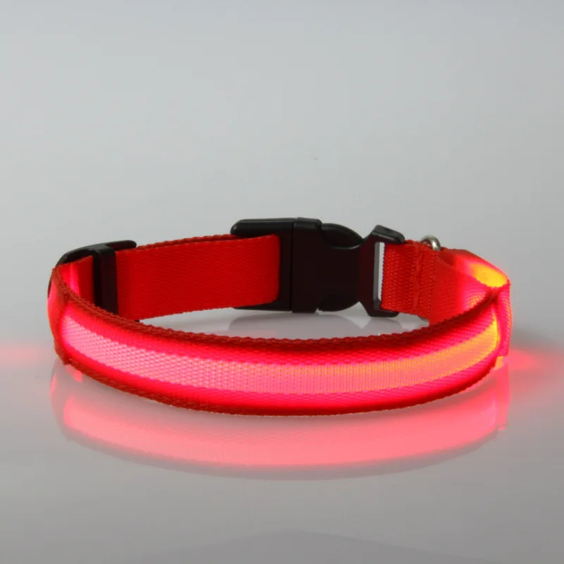 Color 2 Usb зарядка Led собачий ошейник Ночная безопасность мигающий светится в темноте собачий поводок Креативный светодиодный собачий ошейник анти-потеря воротник Перро - Цвет: Color 2