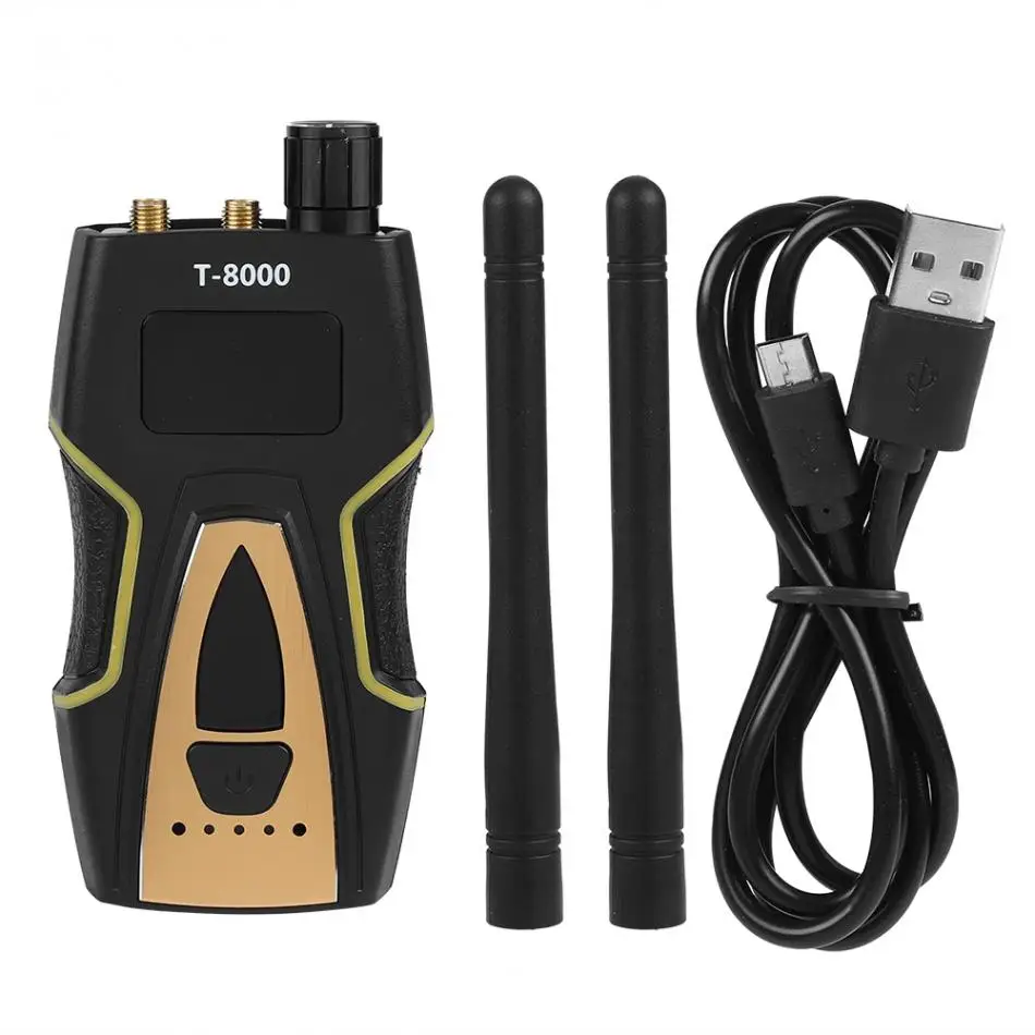 Беспроводная двойная антенна Радиочастотный детектор сигнала анти шпионская