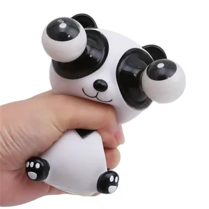 Funny Cartoon Animal Small Squeeze Antistress Toy Pop Out Eyes Doll Stress Relief Venting Joking Decompression Toy