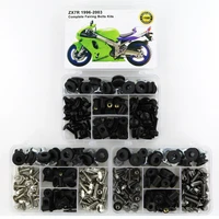 fit for kawasaki zx7r 1996 1997 1998 1999 2000 2001 2002 2003 complete full fairing bolts kit cowling side cover screws clip nut