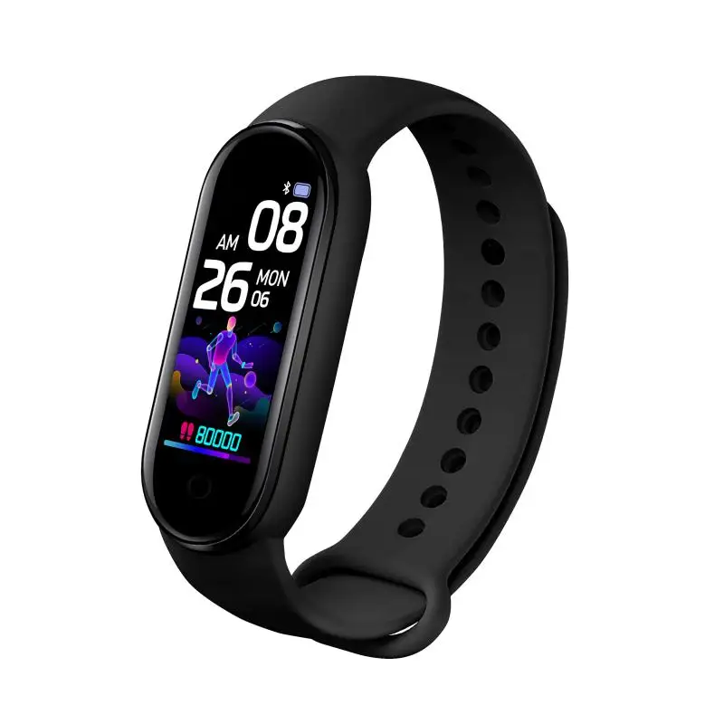 

M5 Smart Watch 2021 New Smart Call Bracelet 0.96-Inch Colorful Screen Waterproof Global Version Fitness Bracelet Dropshipping