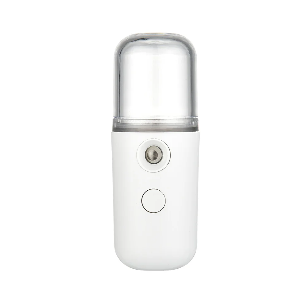 

30ML Portable Mini Nano Facial Sprayer USB Nebulizer Face Steamer Mist Sprayer Humidifier Hydrating Anti-aging Wrinkle Skin Care