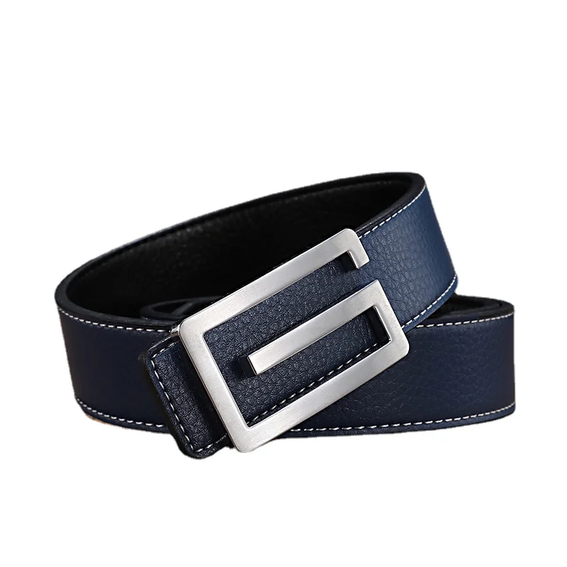 New Man Belt Fashion Designed High Quality Trendy Leather Strap Fancy for Cowboy Jeans Men Belt