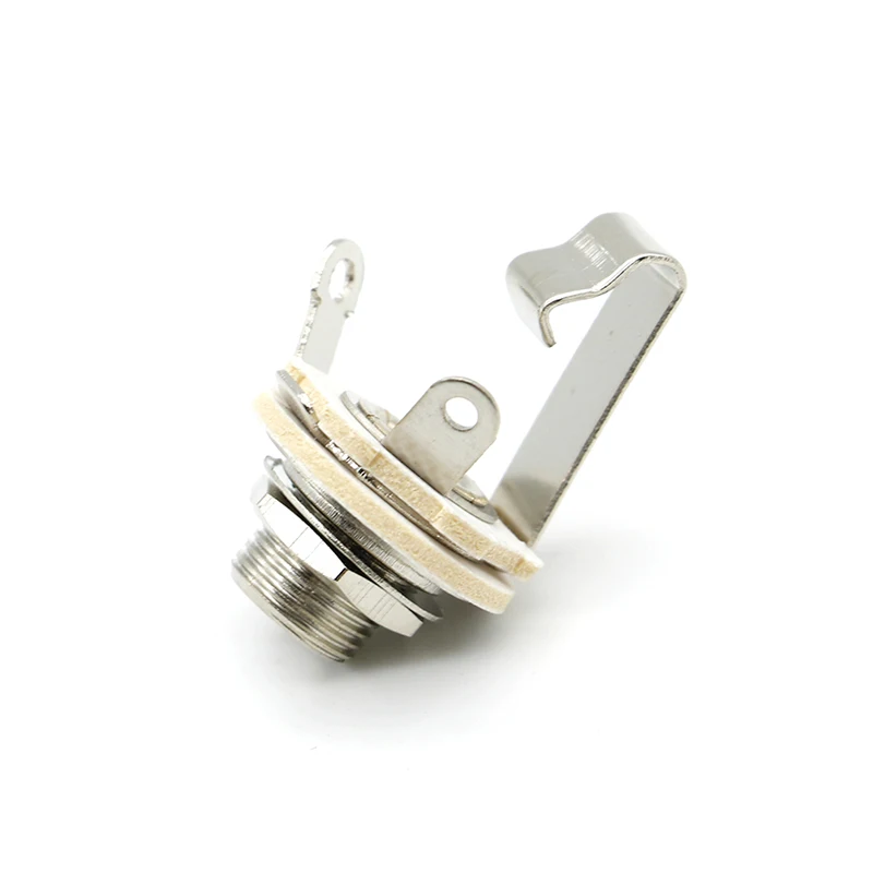 

New Good Quality Electric Guitar Bass Audio Part 6.35mm Mono Input Jack Socket