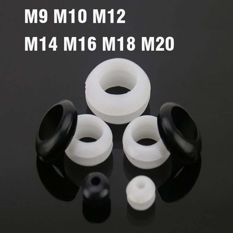 20/70 шт. резиновой втулкой 20 мм заглушка отверстие проводка кабеля резиновый
