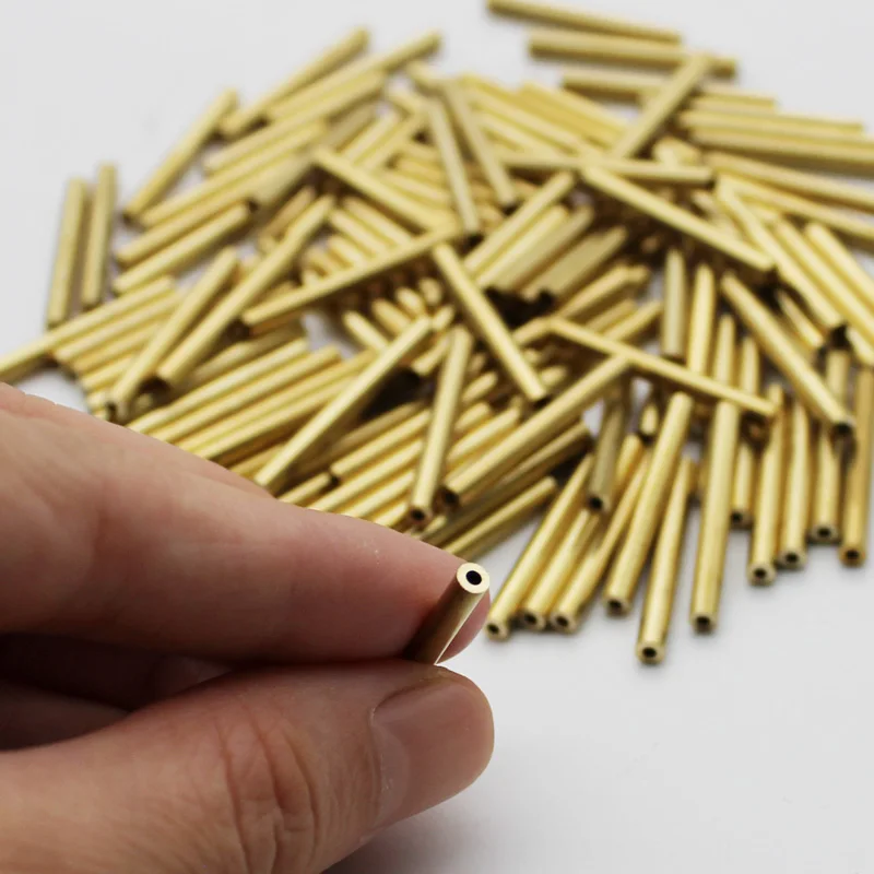 

4 Pieces Brass Tube OD 2-20mm Wall 0.5mm Length 100mm