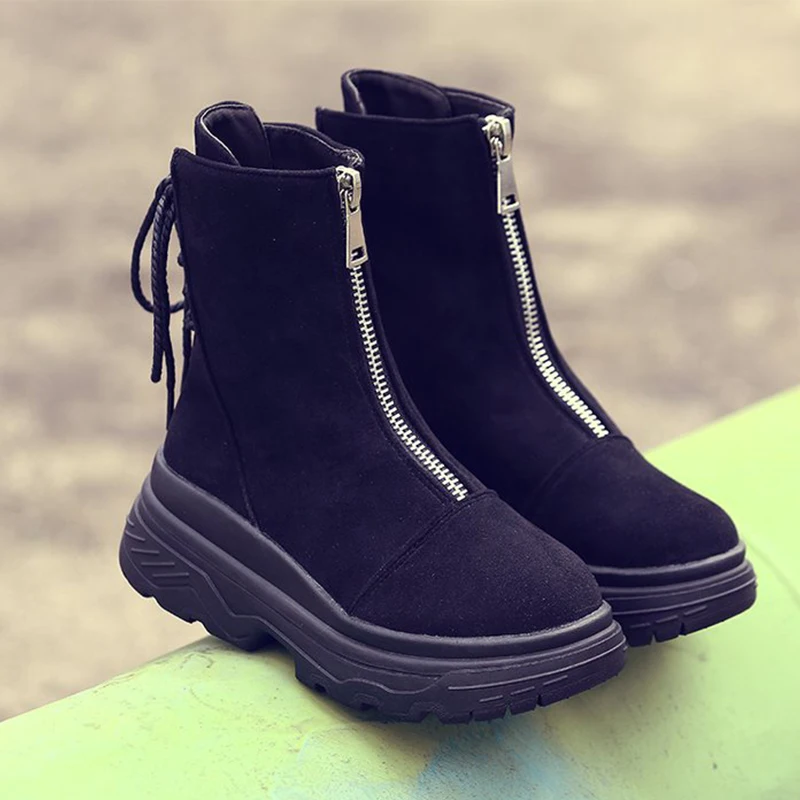 Высокие зимние сапоги женская обувь коллекция 2019 года женские ботинки Ботинки