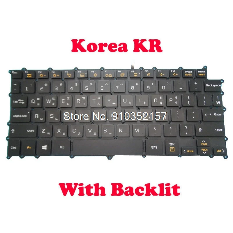 Клавиатура KR BR US JP для LG 14Z90N 14Z90N-N.AAS7U1 14Z90N-VR50K 14Z90N-V.AP52A2 AA78B 14Z90N-V.AR53B AR53A8 AR53Y 14Z90N-V.AR55B |