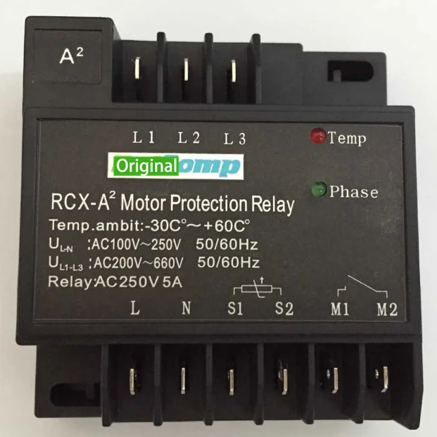 Новый и оригинальный реле защиты двигателя RCX-A RCX-A2 пятно фотографии 1 | Пульты ДУ -1005001713784988
