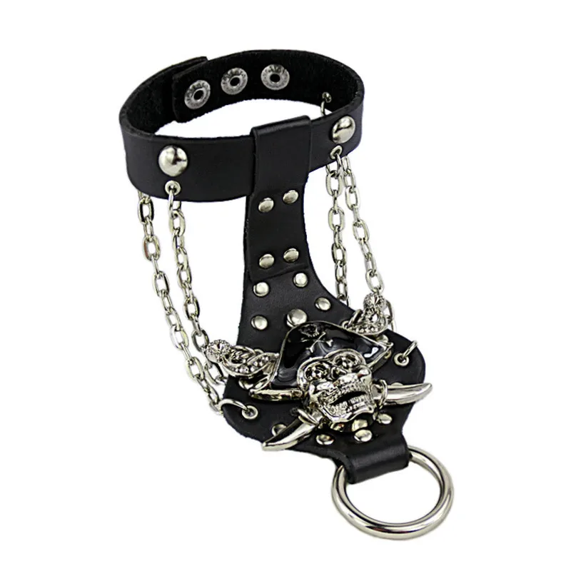 Модный креативный уникальный мужской браслет коготь призрака готика рок панк