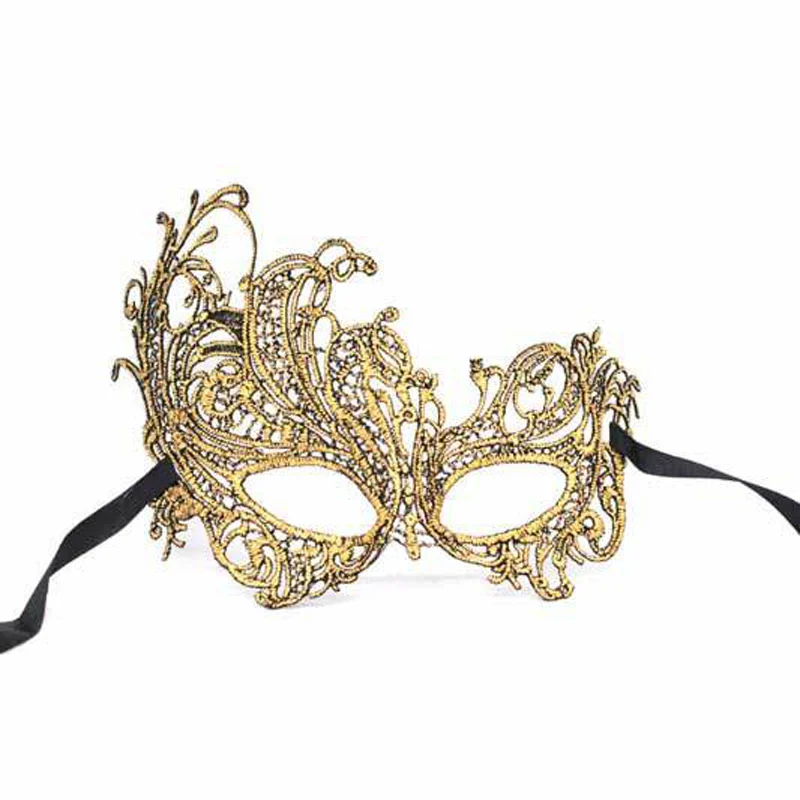 Новая Сексуальная кружевная маска для лица маскарадный костюм вечеринки